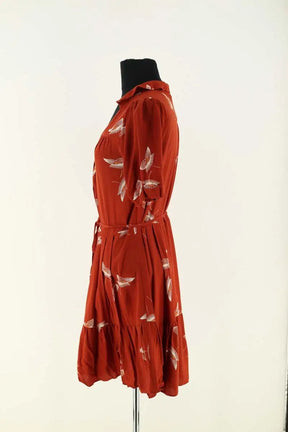 Robe Ba&Sh Marron en Viscose