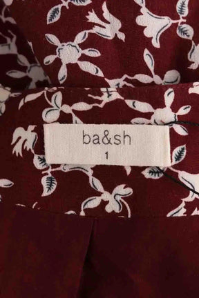 Robe Ba&Sh Marron en Viscose