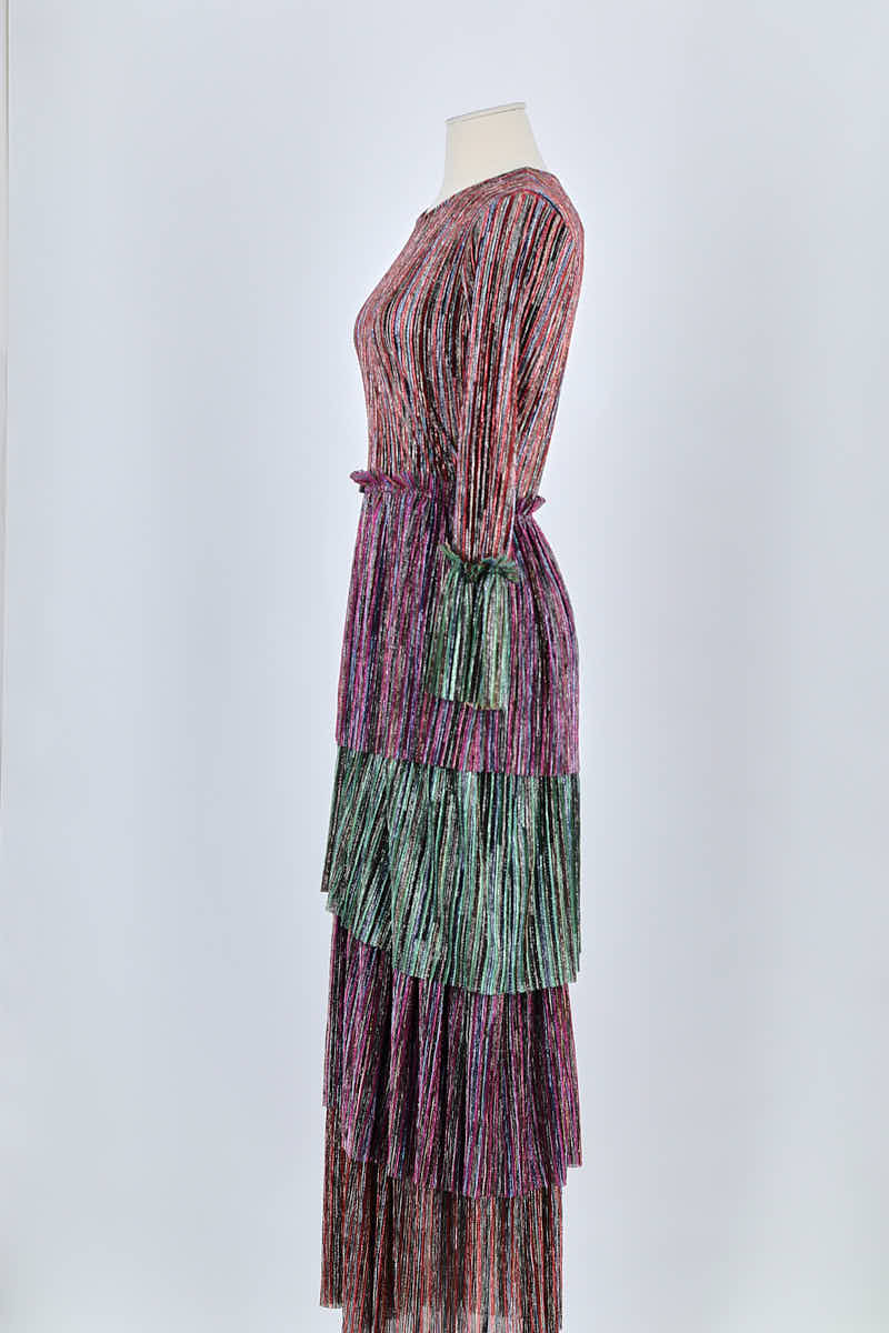 Robe Bash Multicolore en Polyester