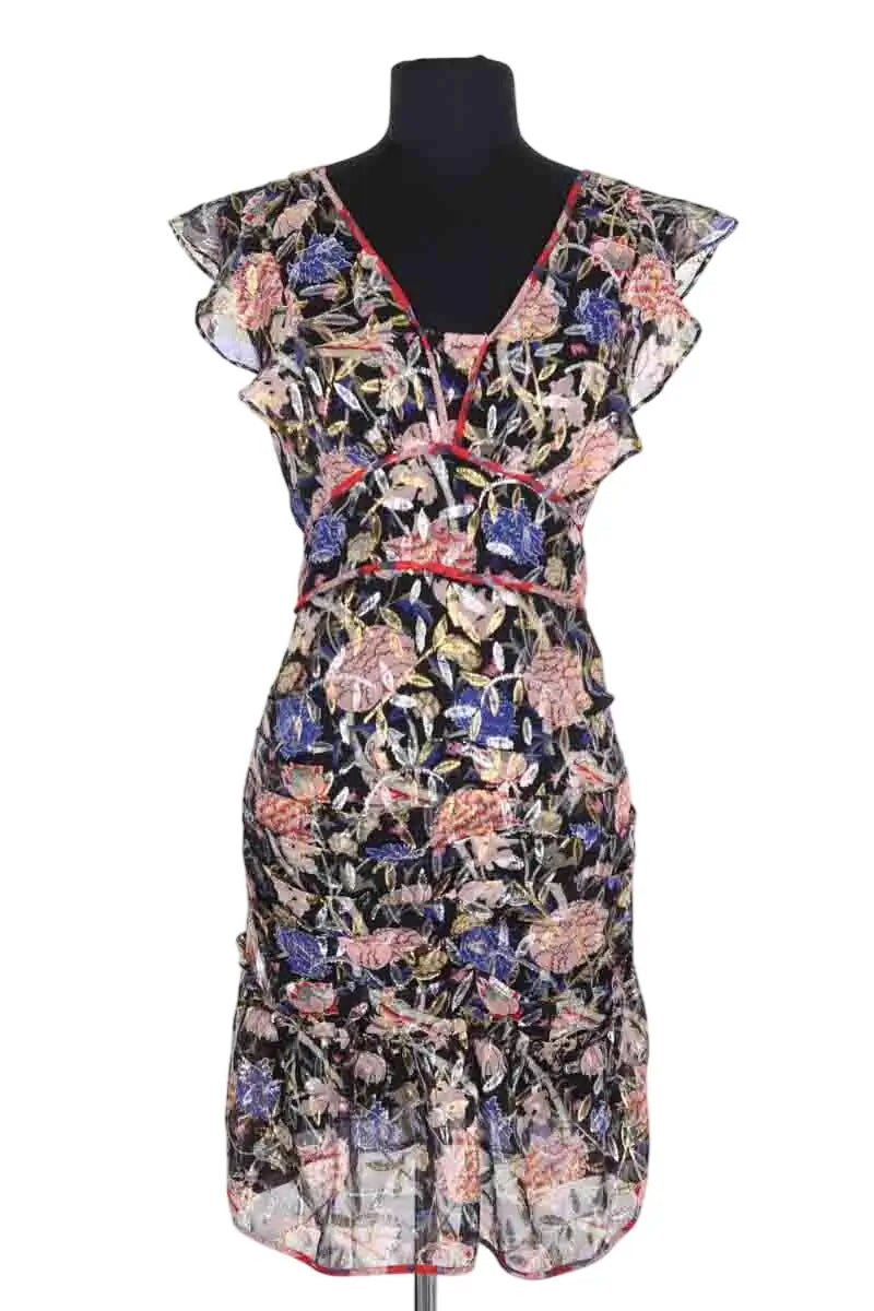 Robe Ba&Sh Multicolore en Soie, taille XS - Seconde Main