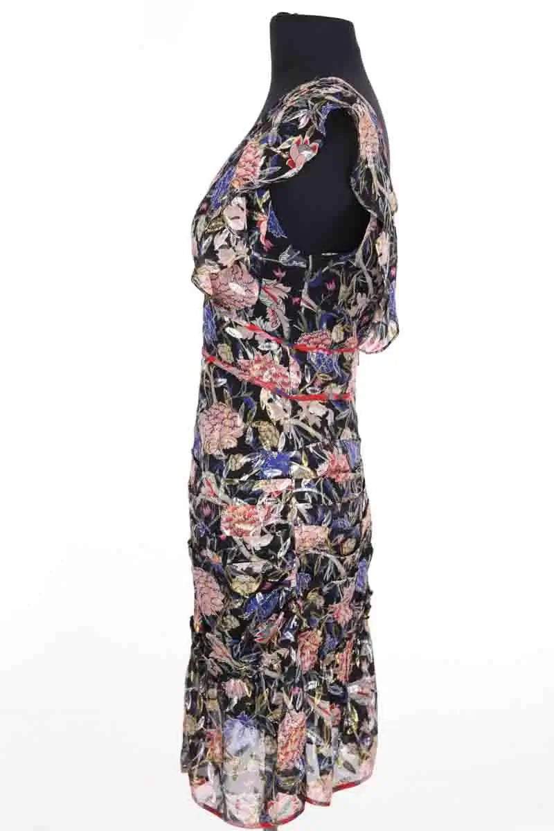 Robe Ba&Sh Multicolore en Soie