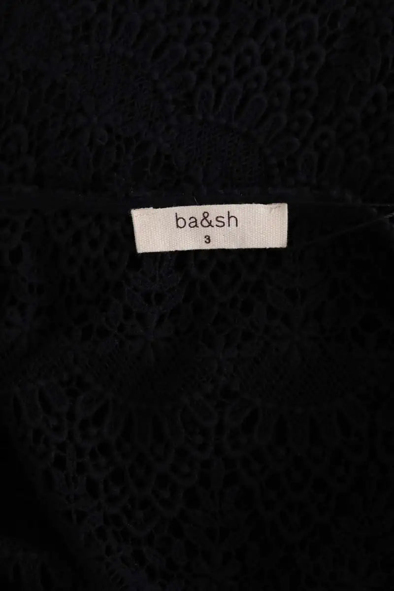 Robe Ba&Sh Noir en Coton