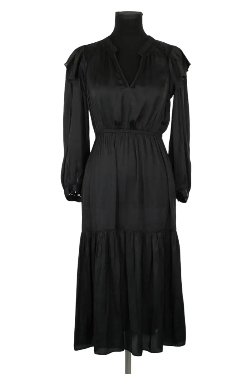 Robe Bash Noir en Polyester, taille XS - Seconde Main