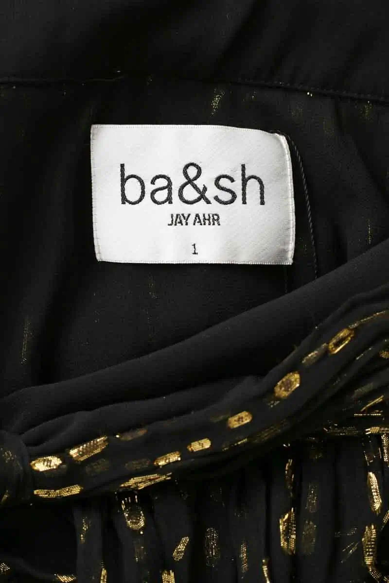 Robe Bash Noir en Soie