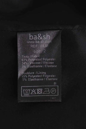 Robe Ba&Sh Noir en Synthétique