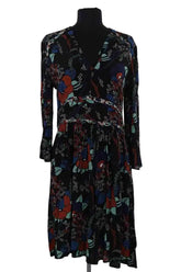 Robe Ba&Sh Noir en Synthétique, taille M - Seconde Main