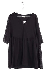 Robe Ba&Sh Noir en Synthétique, taille M - Seconde Main