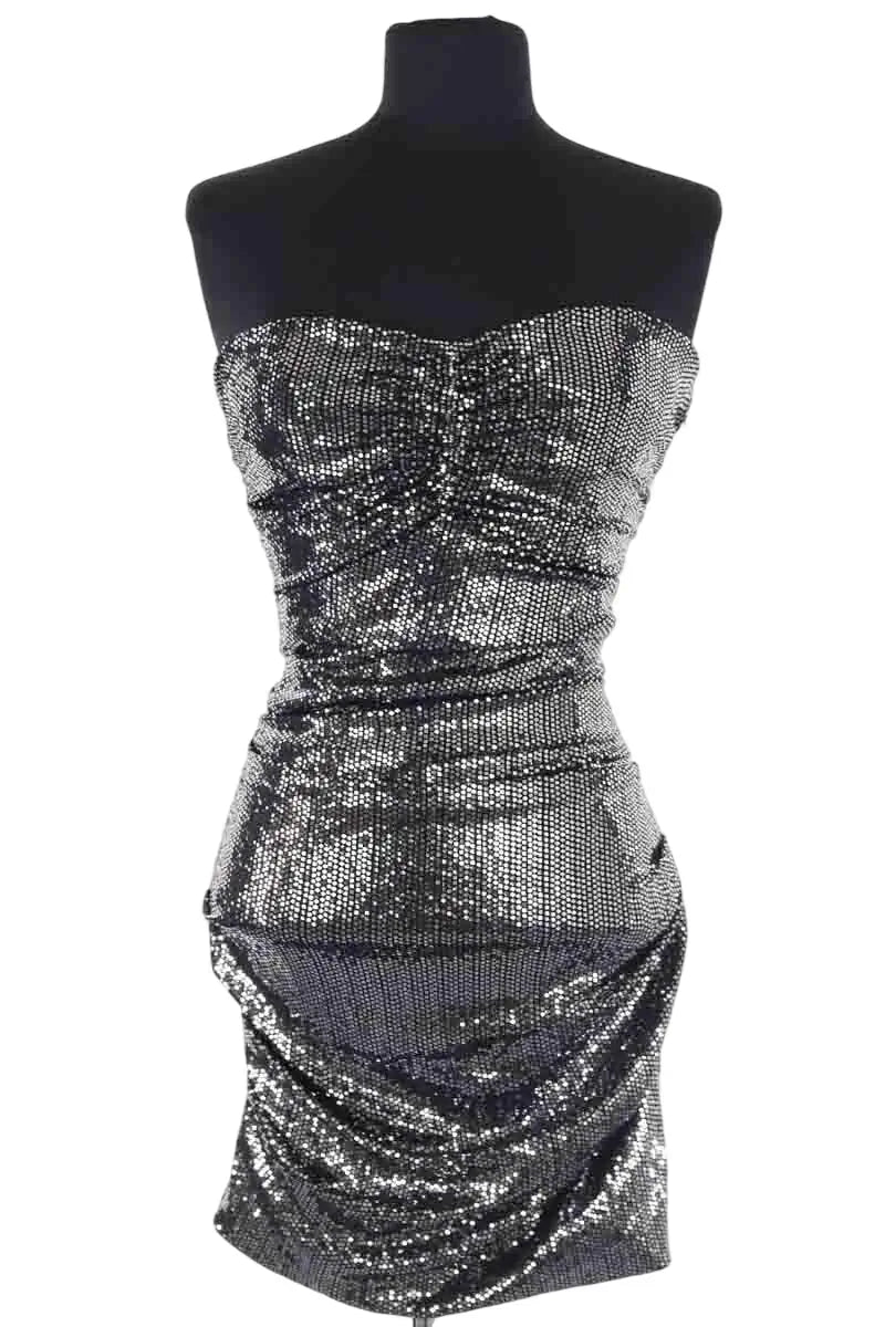 Robe Ba&Sh Noir en Synthétique, taille S - Seconde Main