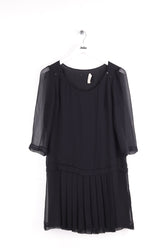 Robe Ba&Sh Noir en Synthétique, taille S - Seconde Main