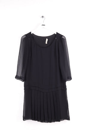 Robe Ba&Sh Noir en Synthétique, taille S - Seconde Main