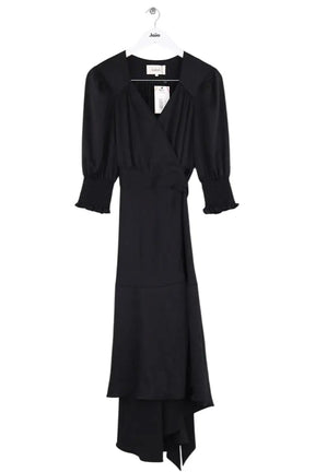 Robe Ba&Sh Noir en Synthétique, taille S - Seconde Main