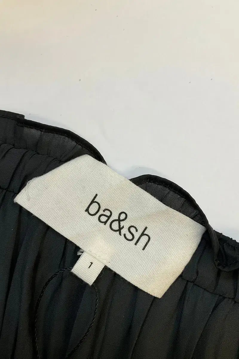 Robe Ba&Sh Noir en Synthétique