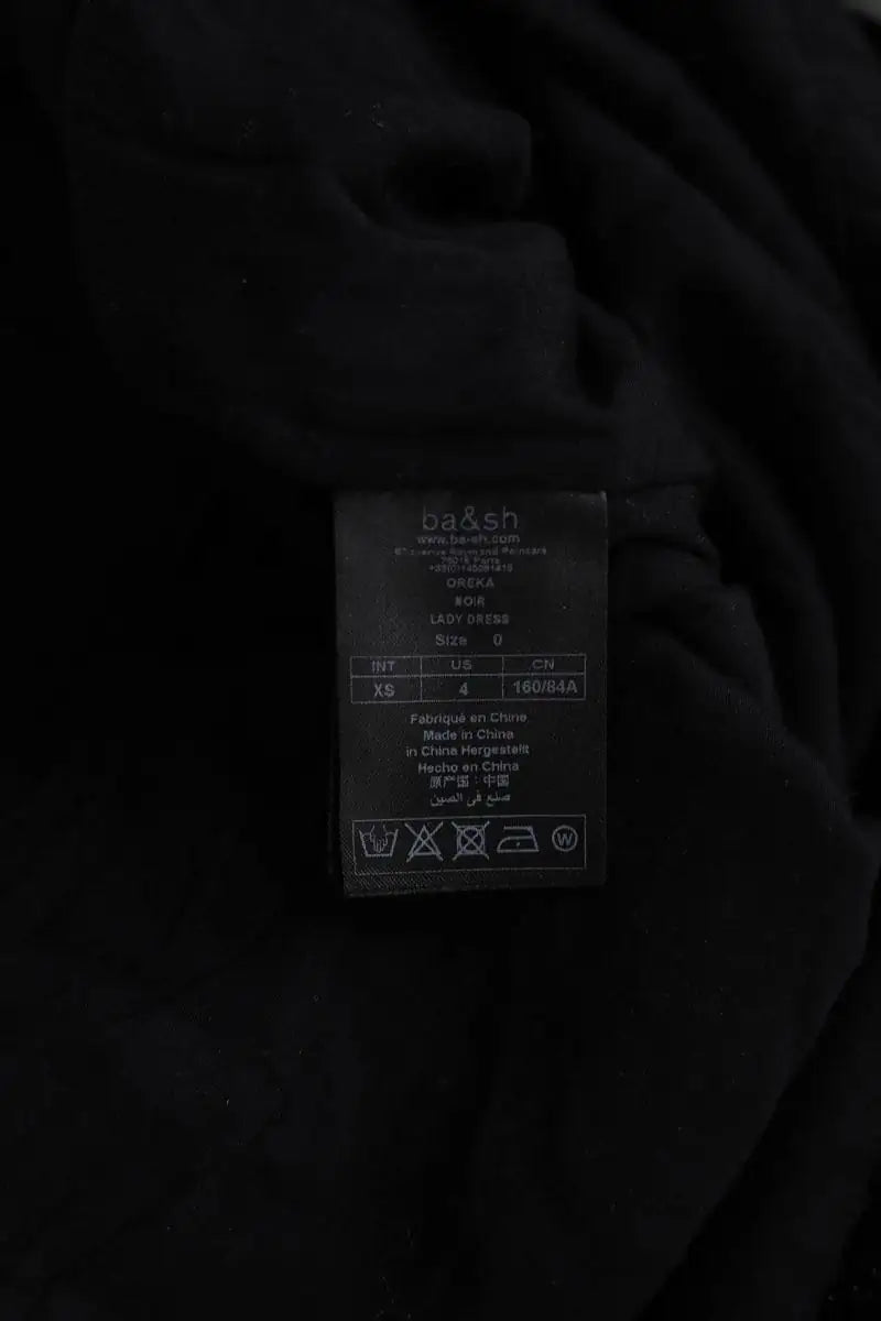 Robe Ba&Sh Noir en Synthétique