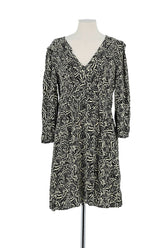 Robe Bash Noir en Viscose, taille L - Seconde Main