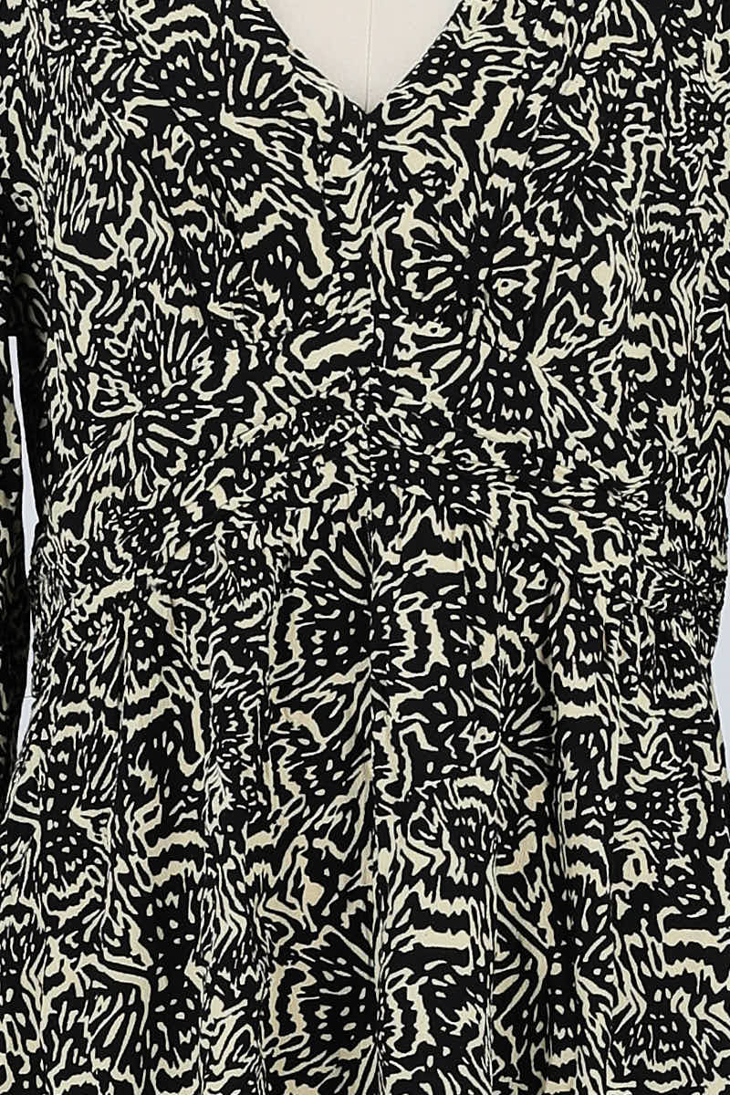 Robe Bash Noir en Viscose