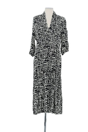 Robe Bash Noir en Viscose, taille L - Seconde Main