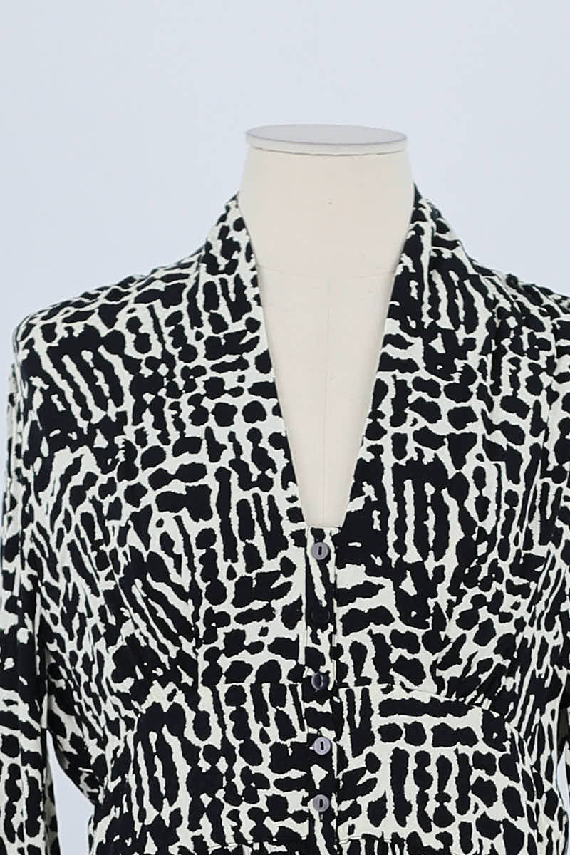 Robe Bash Noir en Viscose