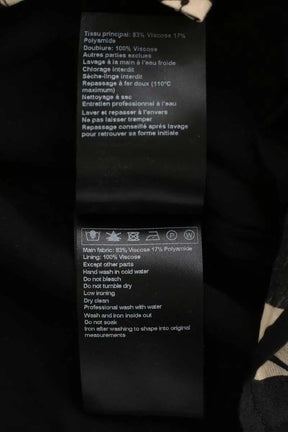 Robe Bash Noir en Viscose