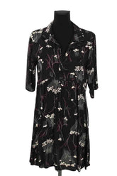 Robe Bash Noir en Viscose, taille M - Seconde Main