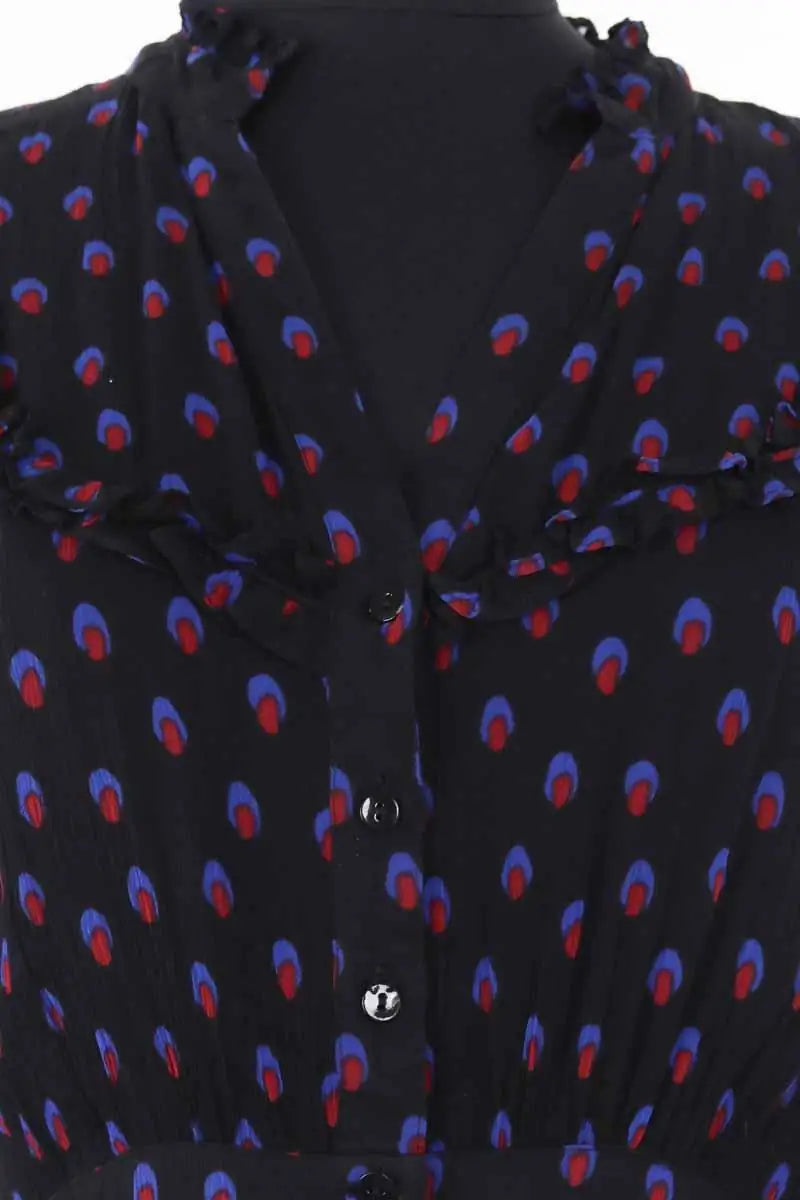 Robe Ba&Sh Noir en Viscose
