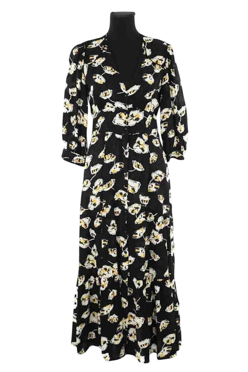 Robe Bash Noir en Viscose, taille S - Seconde Main