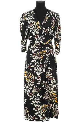 Robe Bash Noir en Viscose, taille S - Seconde Main