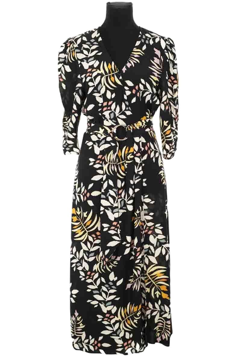 Robe Bash Noir en Viscose, taille S - Seconde Main