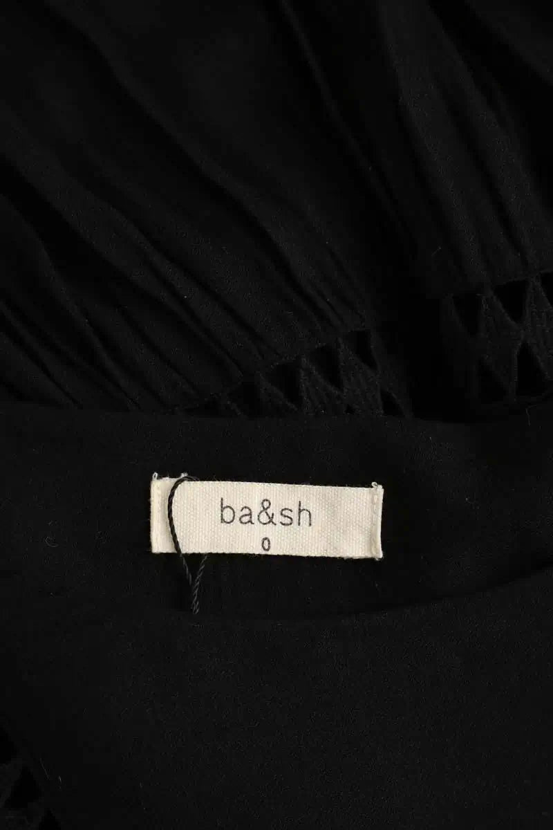 Robe Bash Noir en Viscose