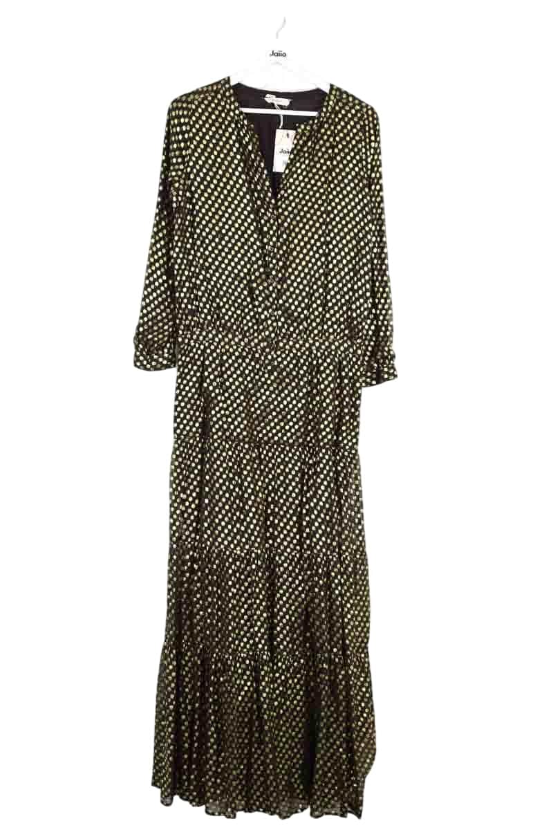 Robe Ba&Sh Olsen Noir en Soie, taille S - Seconde Main