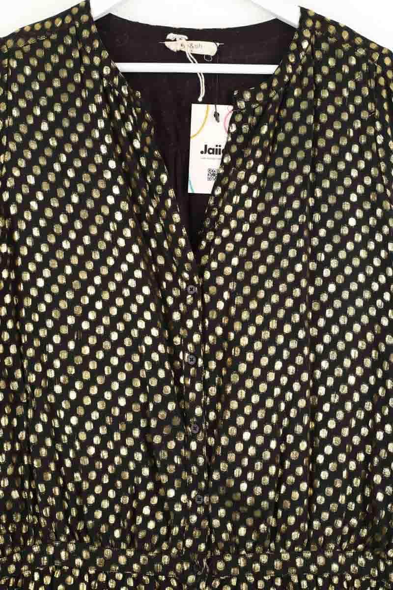Robe Ba&Sh Olsen Noir en Soie