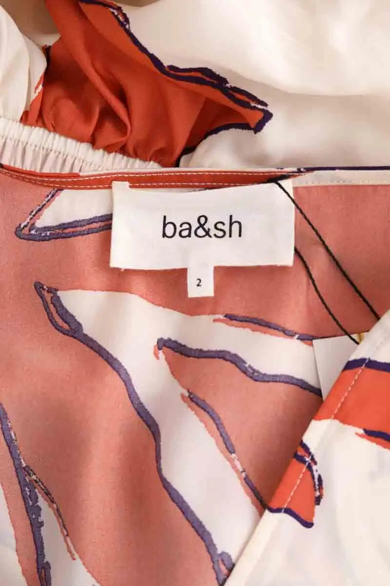 Robe Ba&Sh Orange en Synthétique