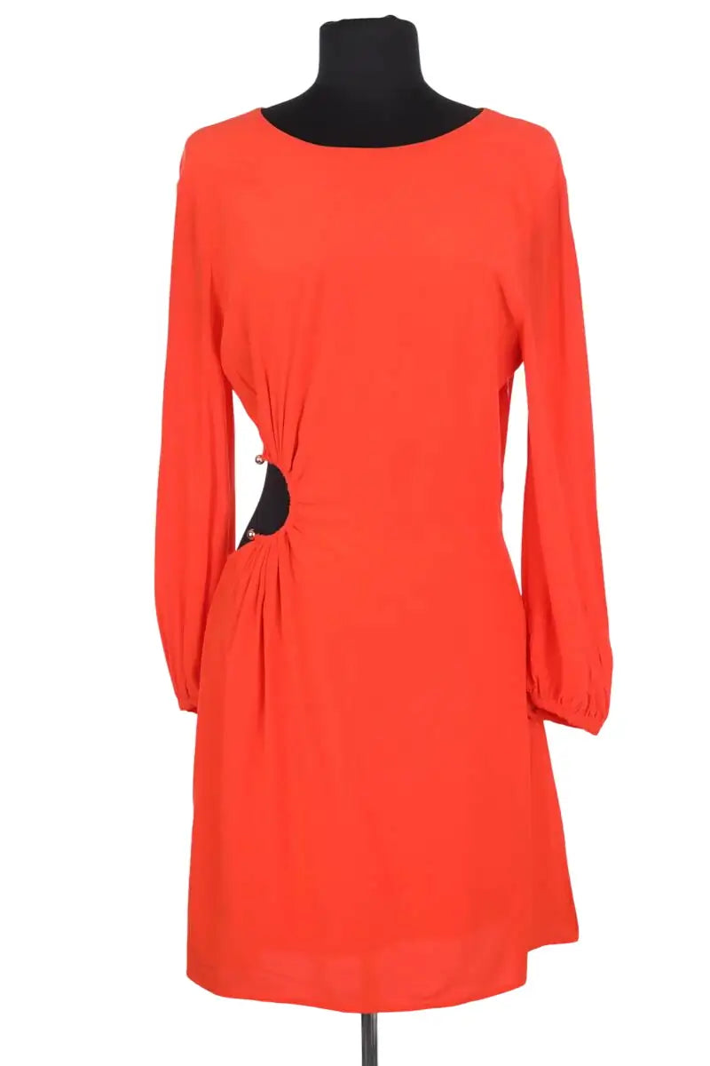 Robe Ba&Sh Orange en Synthétique, taille S - Seconde Main