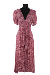 Robe Ba&Sh Rose en Viscose, taille XS - Seconde Main