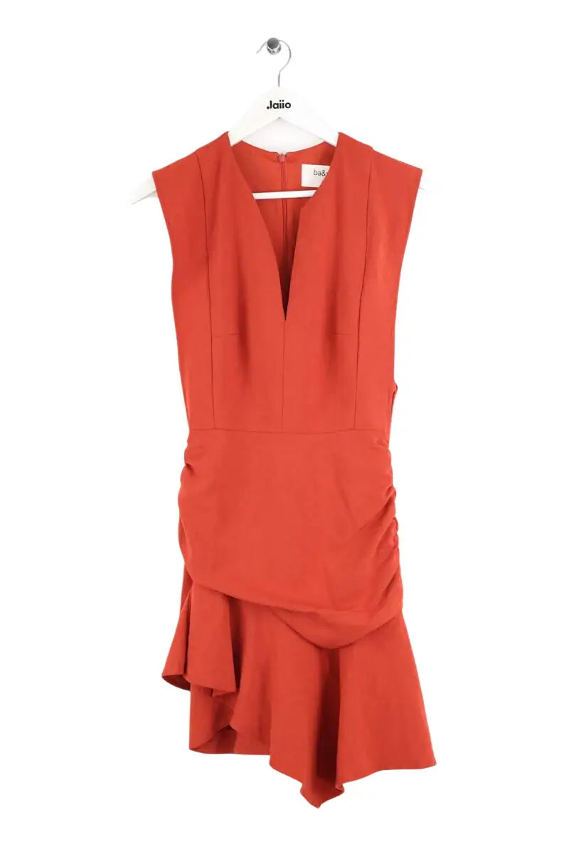 Robe Ba&Sh Rouge en Polyester, taille XS - Seconde Main