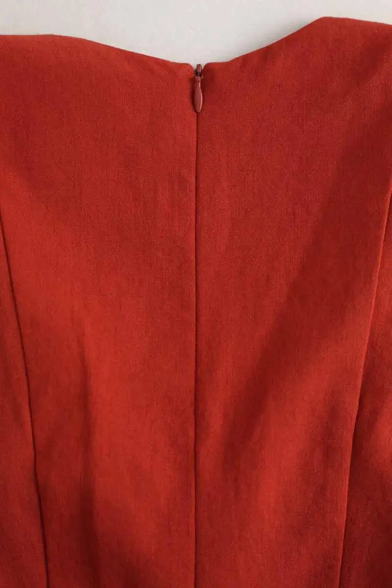 Robe Ba&Sh Rouge en Polyester