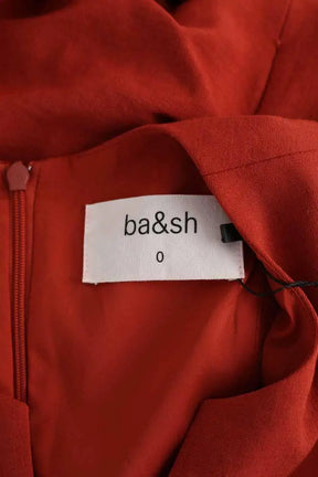 Robe Ba&Sh Rouge en Polyester