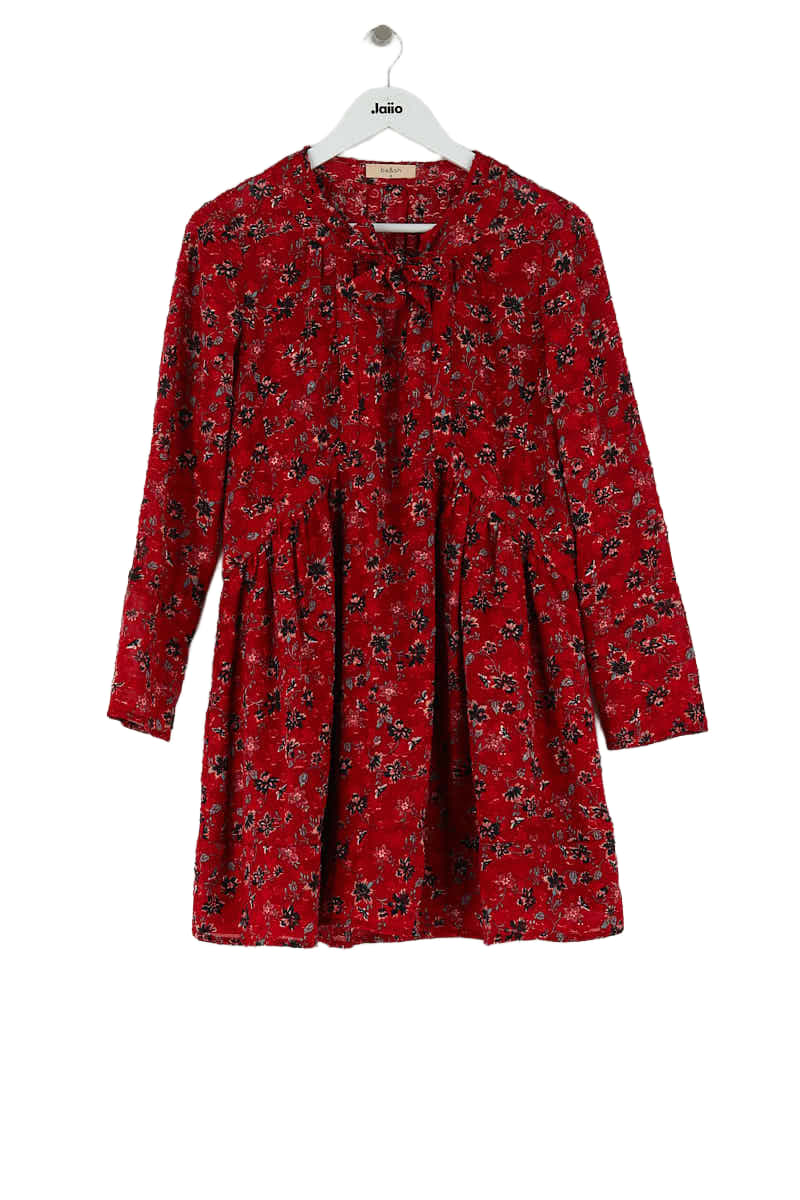 Robe Bash Rouge en Polyester, taille XS - Seconde Main