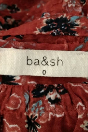 Robe Bash Rouge en Polyester