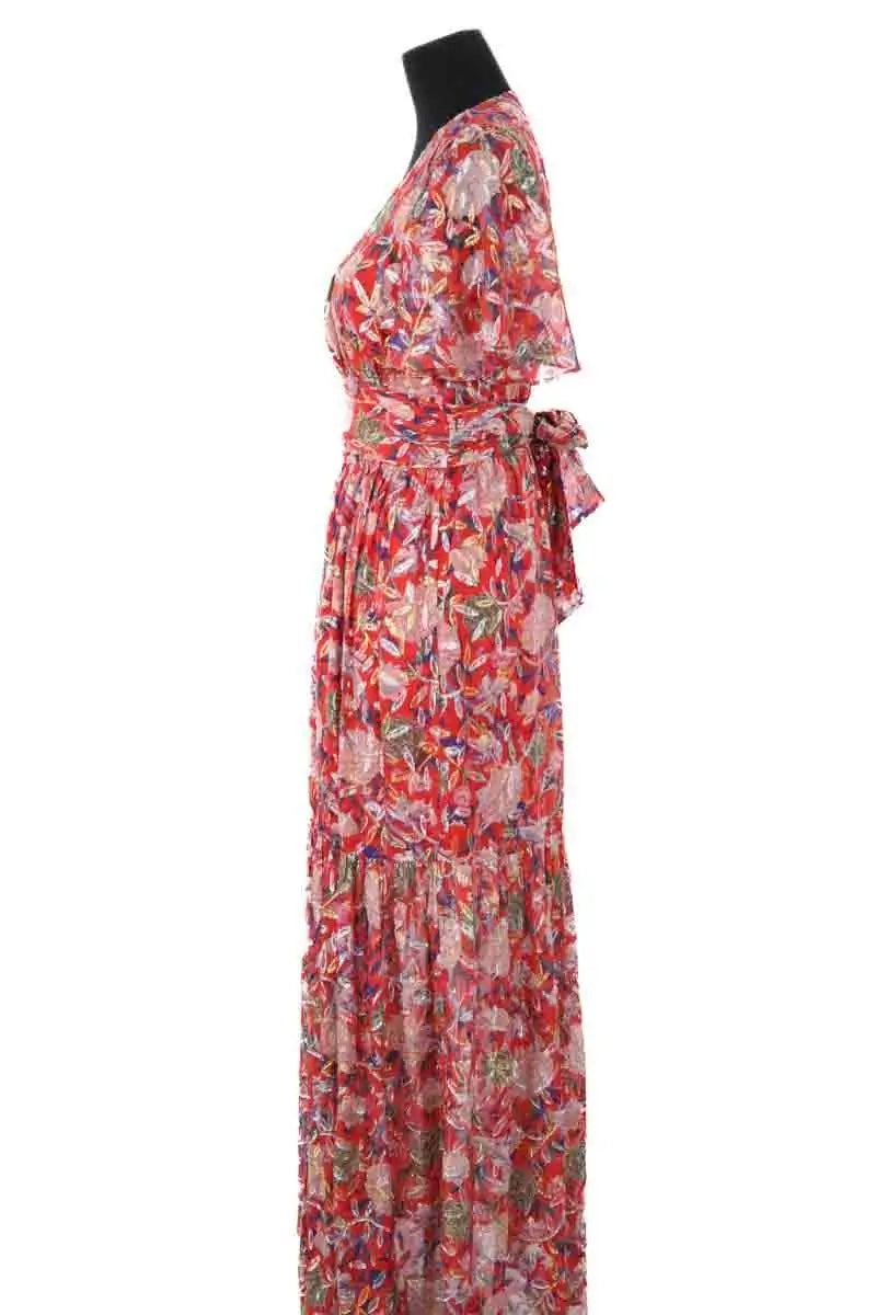 Robe Ba&Sh Rouge en Soie
