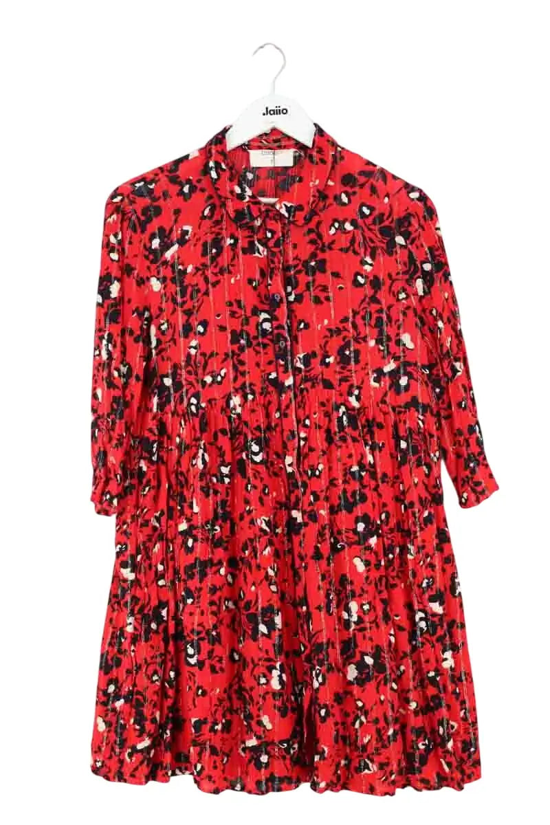 Robe Ba&Sh Rouge en Synthétique, taille L - Seconde Main