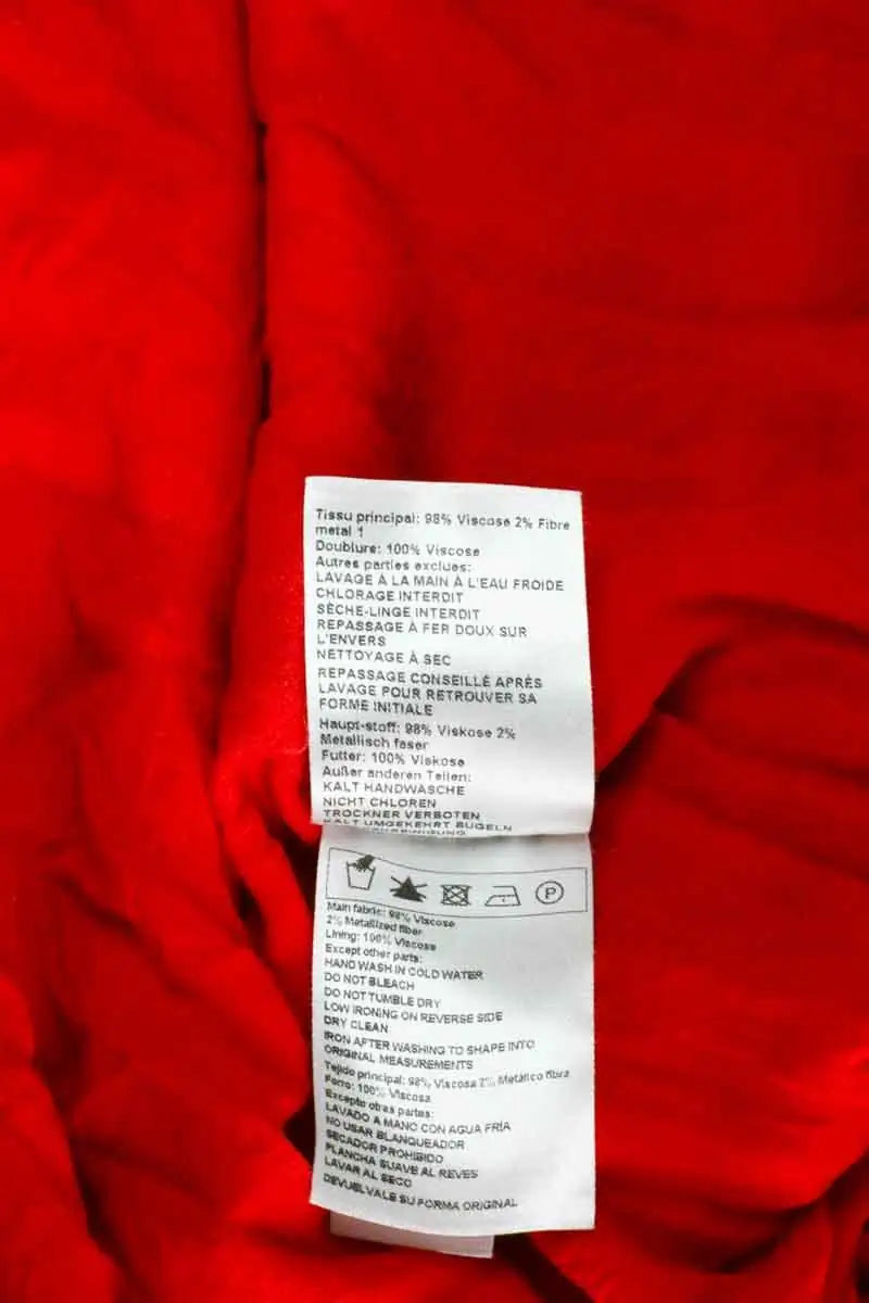 Robe Ba&Sh Rouge en Synthétique