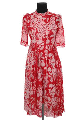 Robe Ba&Sh Rouge en Synthétique, taille S - Seconde Main