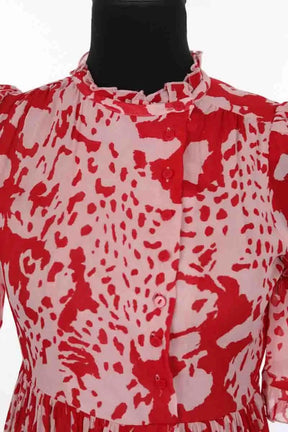 Robe Ba&Sh Rouge en Synthétique