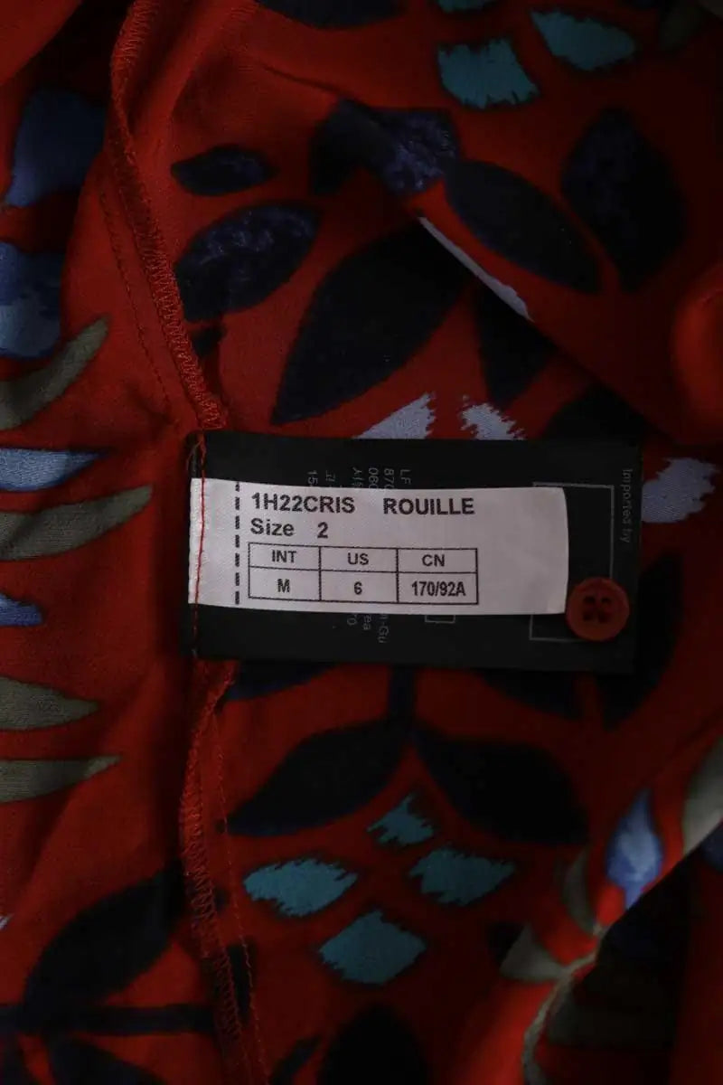 Robe Ba&Sh Rouge en Viscose