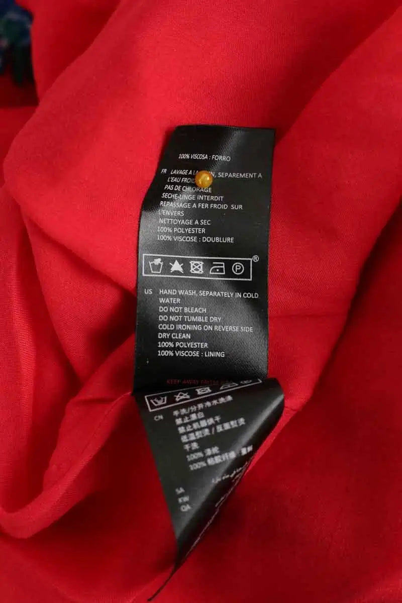 Robe Bash Rouge en Viscose