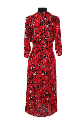 Robe Ba&Sh Rouge en Viscose