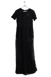Robe Ba&Sh Trump Noir en Synthétique, taille XS - Seconde Main