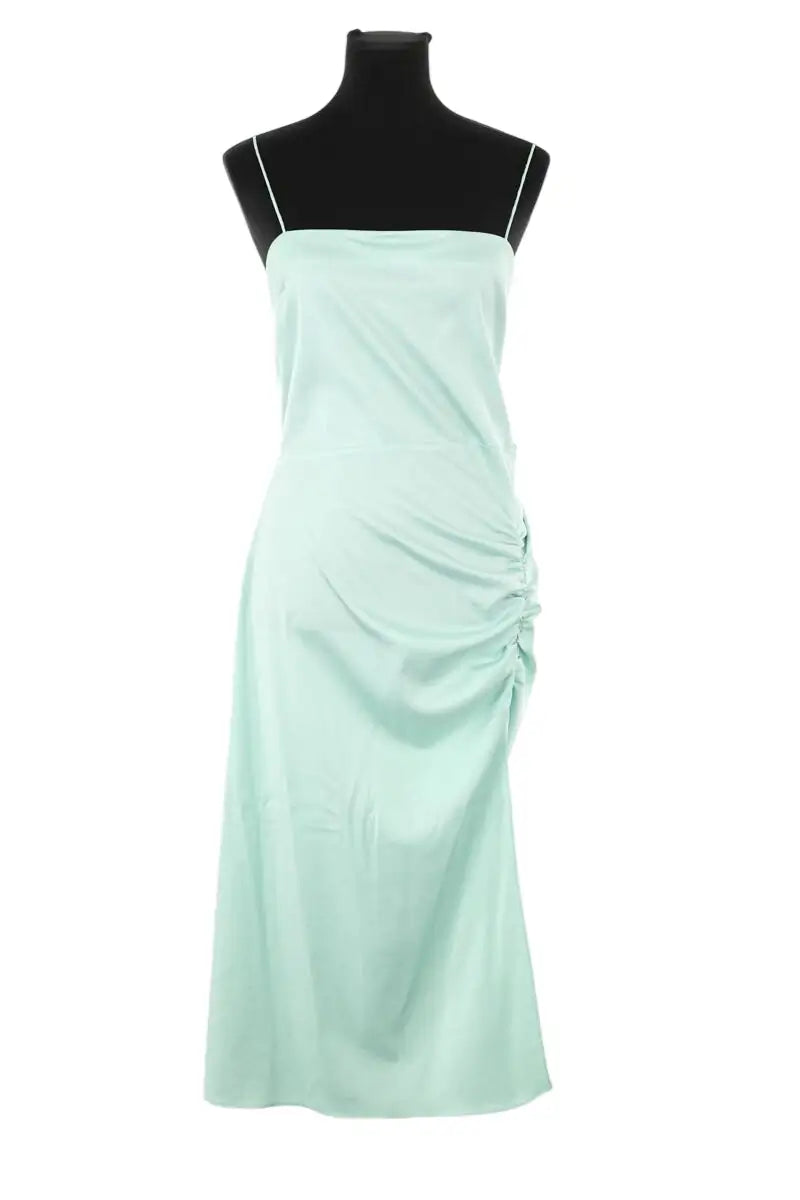 Robe Bash Turquoise en Polyester, taille M - Seconde Main