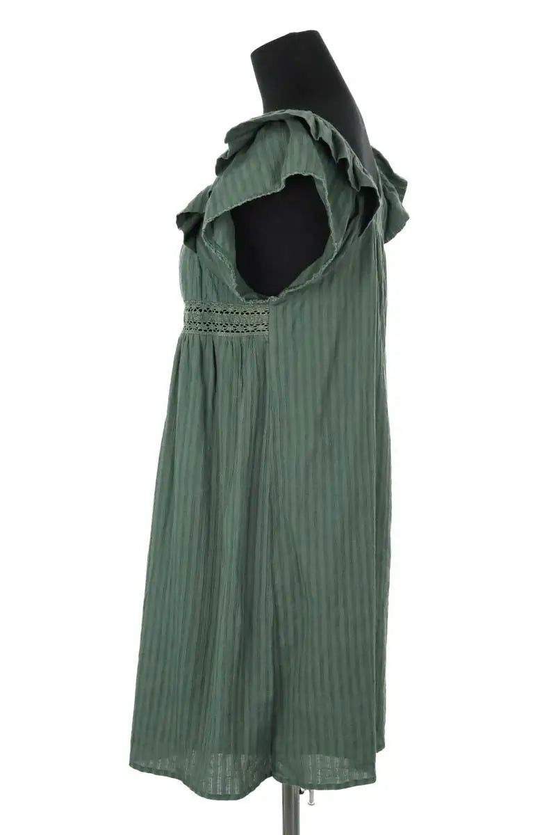 Robe Bash Vert en Coton