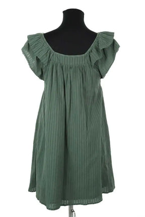 Robe Bash Vert en Coton